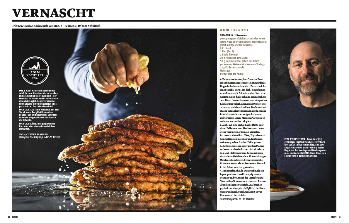 BEEF! Adam kocht für Eva